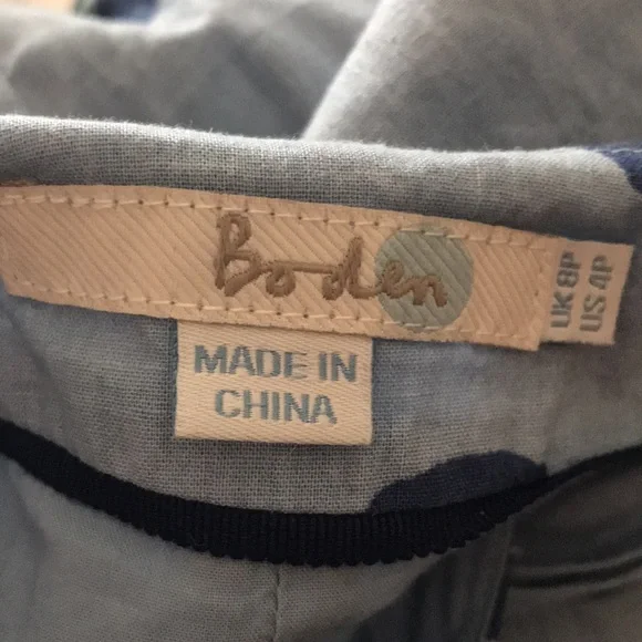 Boden Lois Chambry  dress - Picture 5 of 9